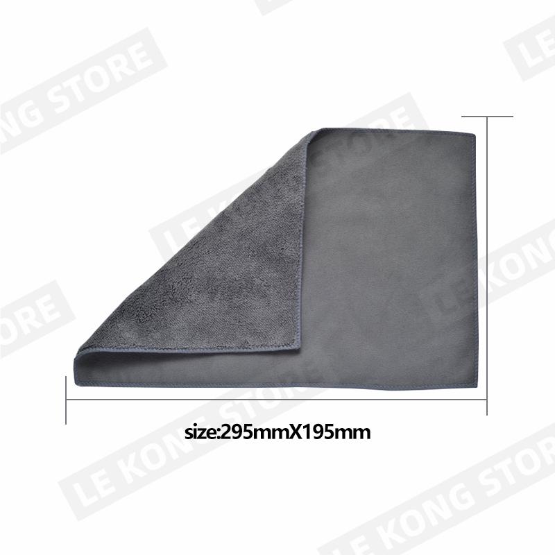 For Alfa Romeo Giulietta Stelvio Giulia Italian Flag Logo Cleaning Drying Cloth Car Wash Towel Soft Wash Double Layer Rags