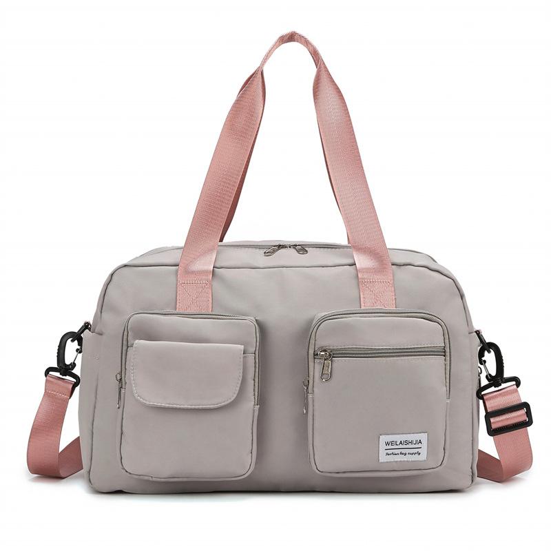 The New Wet and Dry Separation Sports Fitness Bag Goes Out for Short Trips, Multi-pocket Portable Travel, Including Paper