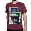 Men Women's Serial Experiments Lain Edit Vintage Pure Cotton Tee Shirt Anime Lwakura Sci Fi Manga T Shirt Clothing Unique