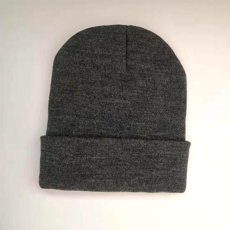 Light Board Knit Cap Winter Wool Cap Men And Women Cap Warm Cap Windproof Cap