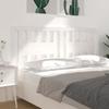 VidaXL Tête de lit Blanc 146x4x100 cm Bois massif de pin 818671