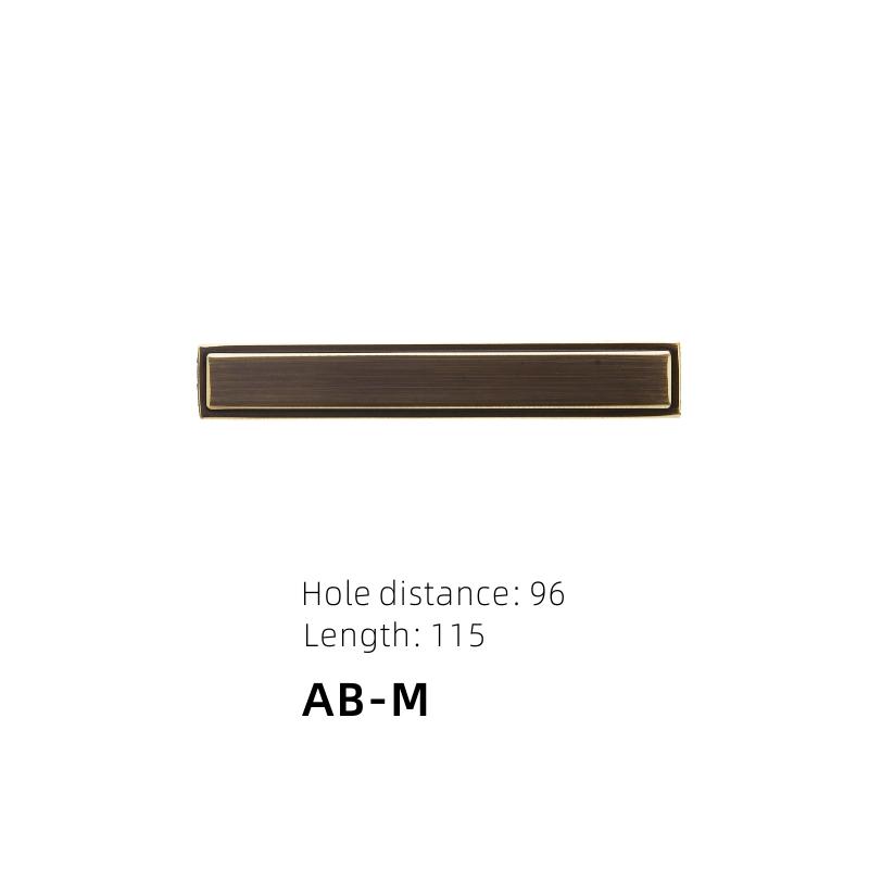 Dooroom Messing Möbelgriffe Schrank Kleiderschrank Kommode Schranktür Europäisch Amerikanisch Modern Chinesisch Schwarz Griffe