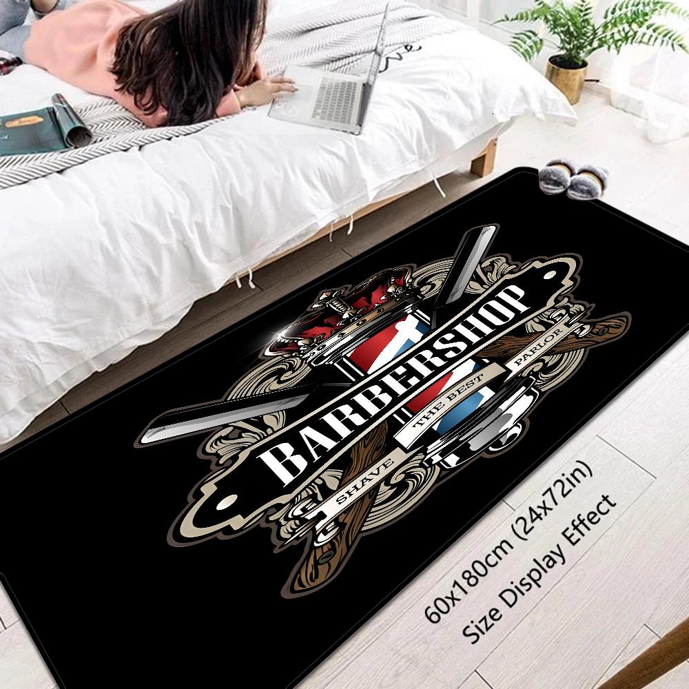 Vintage Sign Expert Barber Shop Floor Mat Non-Slip Laundry Room Mat Laundry Decor Balcony Child Living Room Household Carpets