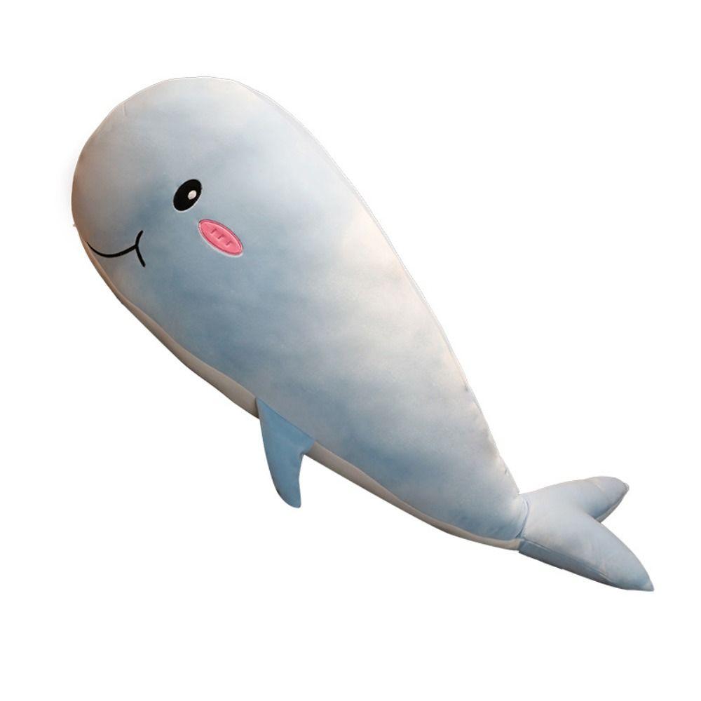 Plush Doll Kids Toys Whale Stuffed Toys Stuffed Animal Doll Whale Pillow Cushion Whale Plush Toy