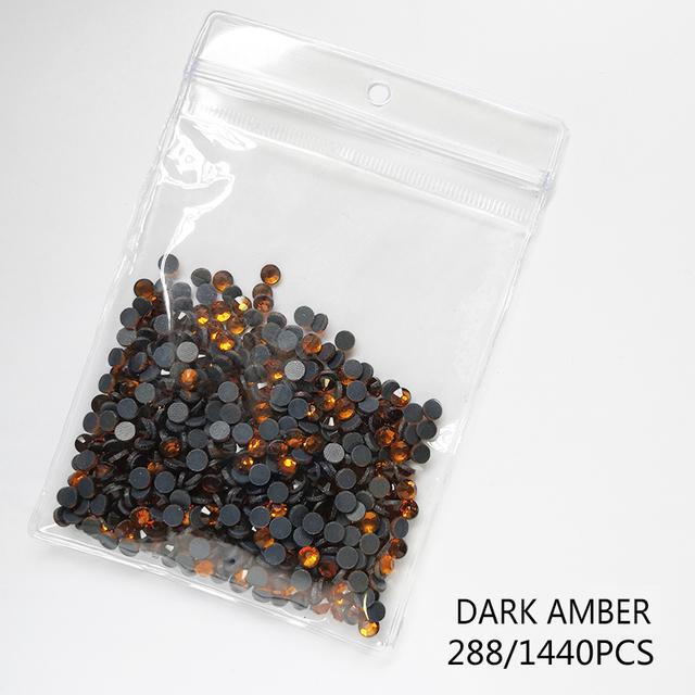 

Высококачественные стеклянные прозрачные стразы для исправления SS4-SS30, фиксирующие стразы для украшения одежды, стразы для свадебного платья «сделай сам» SS10 1440pcs