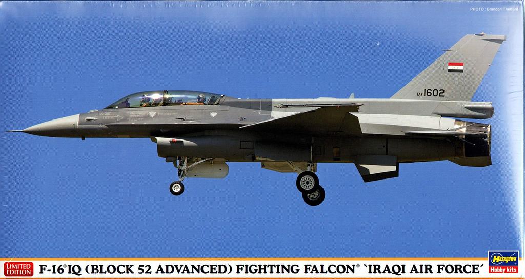 Hasegawa 07412 Block 52 Advanced Fighting Falcon Air 1/48 F-16IQ ``Iraq Force''