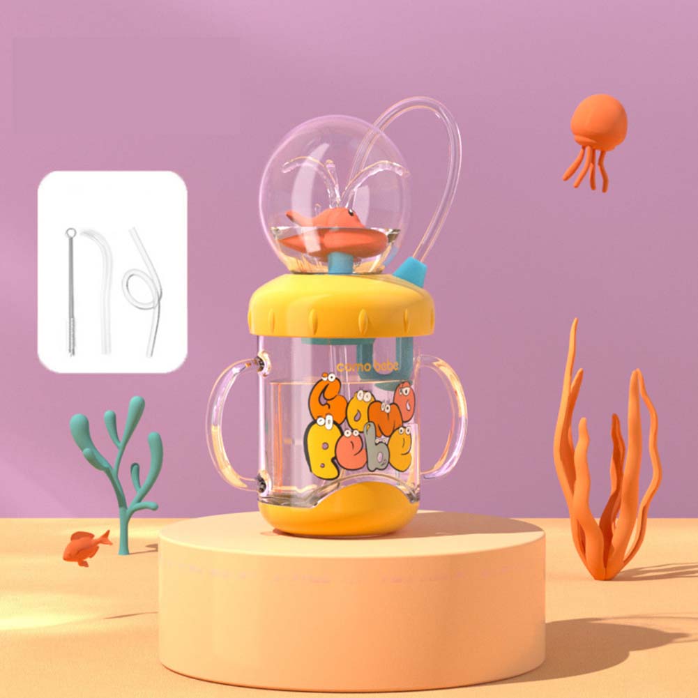 

Whale Fountain Tumbler Leak Proof Whale Water Cups Adjustable Straps Drinking Cup with Whale Squirt for Childs Boys Girls Gifts 220ML