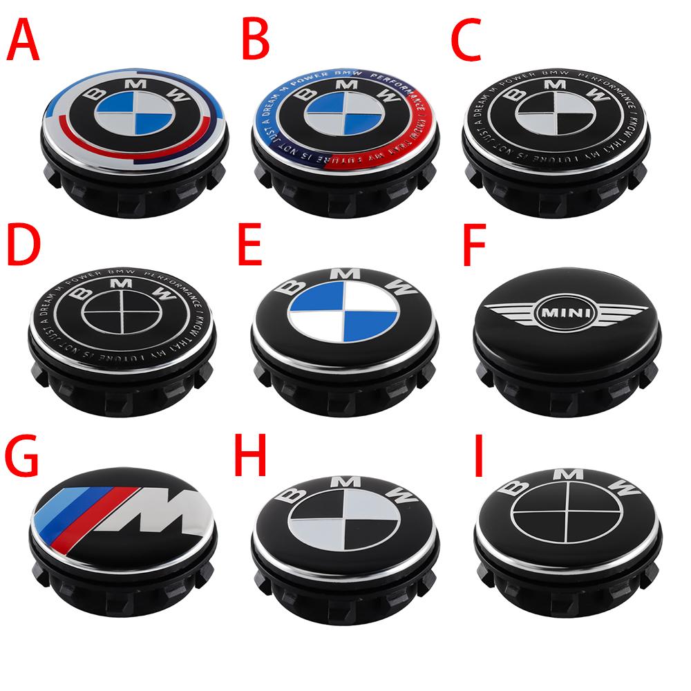 4Pcs 56mm Car Wheel Center Caps Hub Caps Rims Cover Hubcaps Accessories For For BMW X1 X5 E70 X6 E71 Z4 E89 3 Series E90 E91 E60