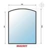 Glass Base MADRIT
