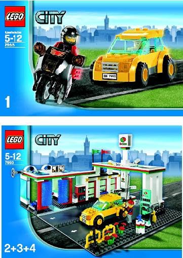 LEGO Posto de gasolina da cidade 7993