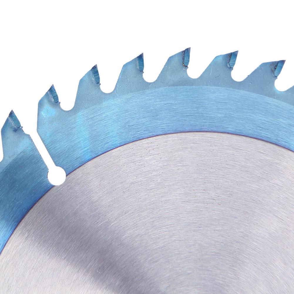 Blue Coating Circular Saw Blade Wood Cutting Blade Disc 1  ID 40T (6  OD)