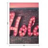 Hola Spanish Hello Neon Sign Throw Blanket Moving christmas gifts Camping Furrys Blankets