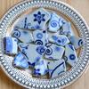 100g Ovale Keramikmosaikfliesen Mehrfarbiges Mosaikstück DIY Mosaikherstellung Steine für Handwerk Hobby Kunst Heim Wanddekoration arte