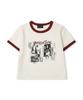 Ledeoli Wheel Crack Ringer Tee [Cream]
