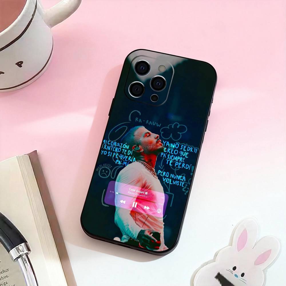 

Singer R-Rauw Alejandro Phone Case Silicone Soft For IPhone 17,16,15,14,13,12,11,XS,Plus Pro Max iPhone14Plus