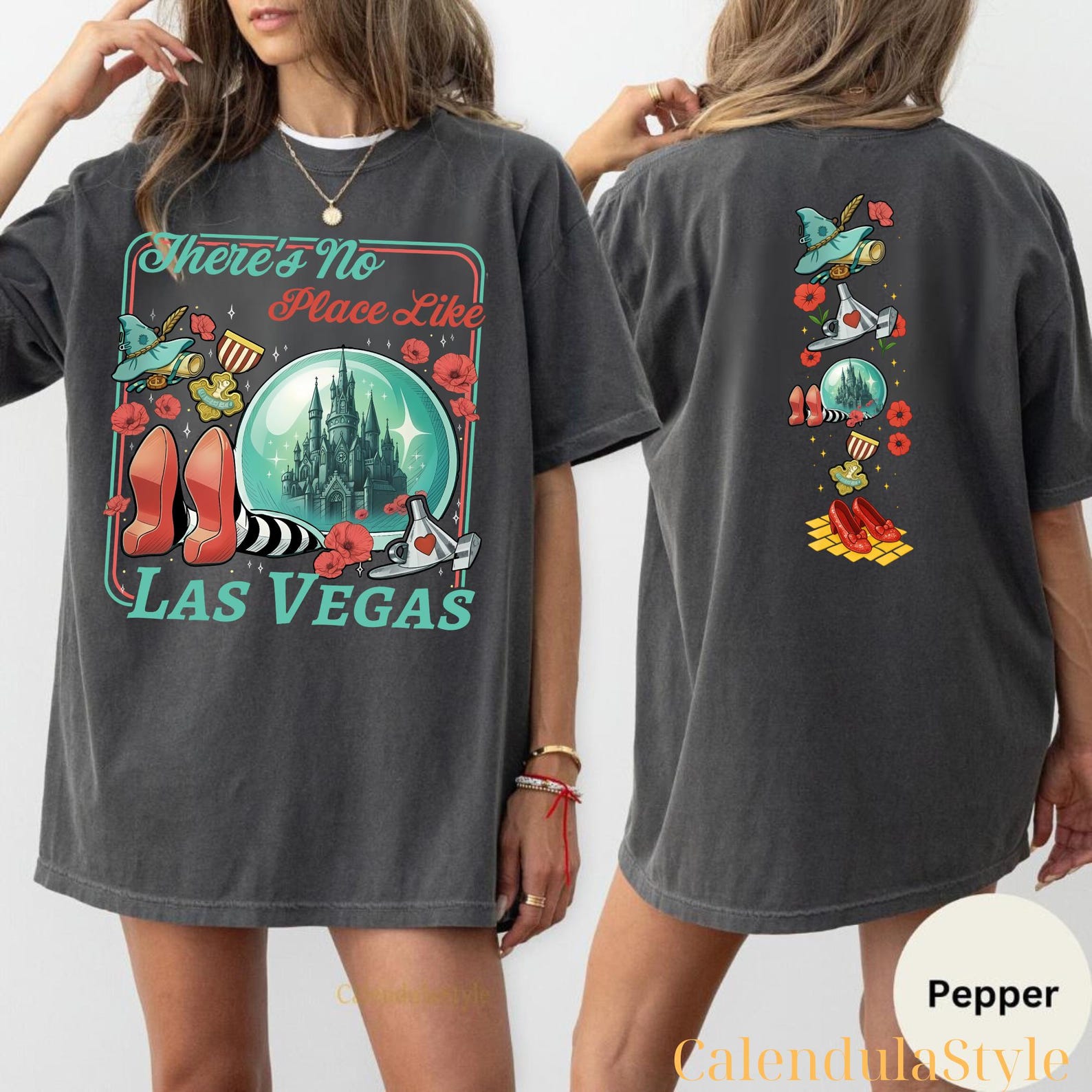 Yellow Brick Road Tee, The Wonderful Wizard Shirt, No Place Like Las Vegas Shirt, Wicked Off To See Wizard Shirt, Emerald City Adventure L