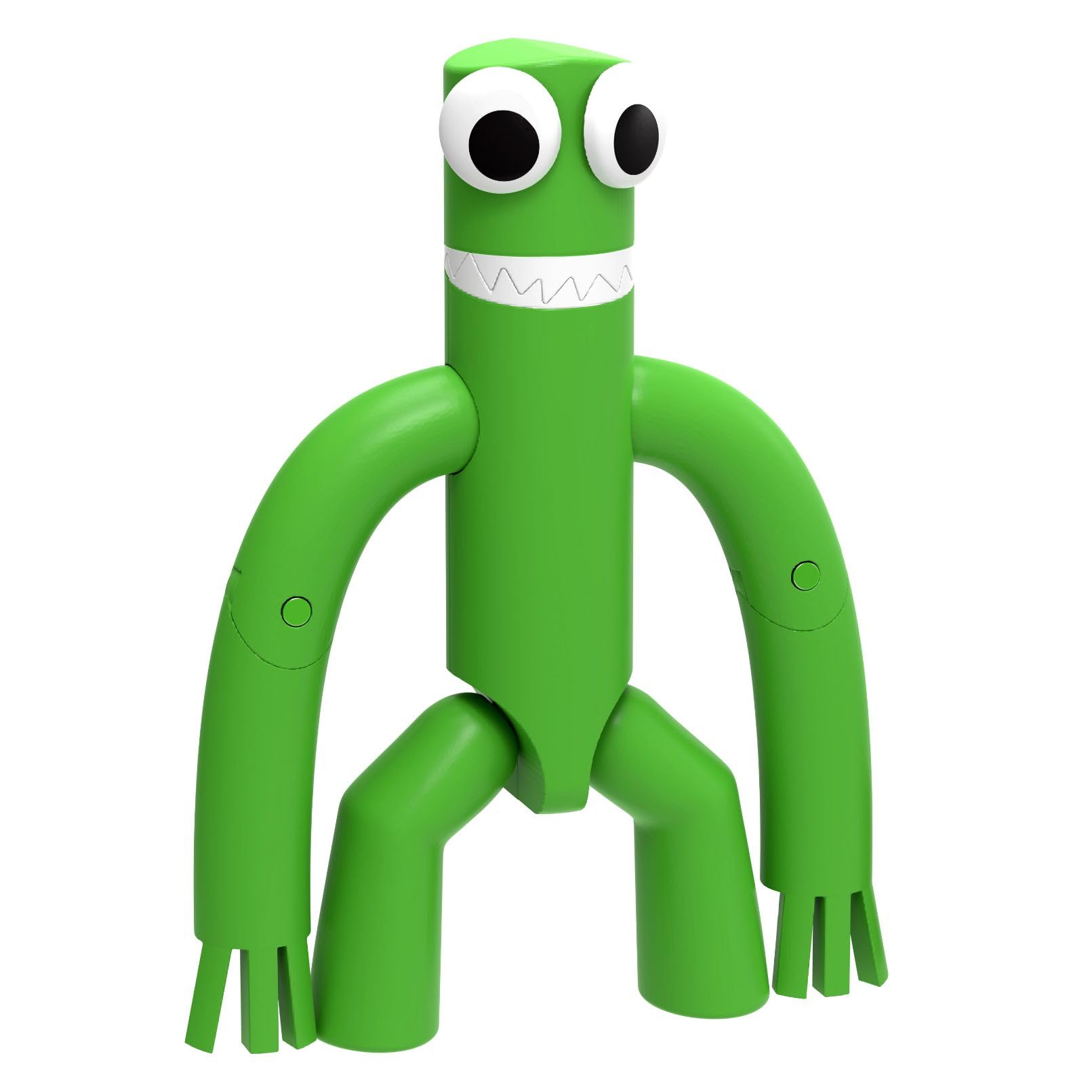 

Officially Licensed Rainbow Friends Action Green Figure, зелёный