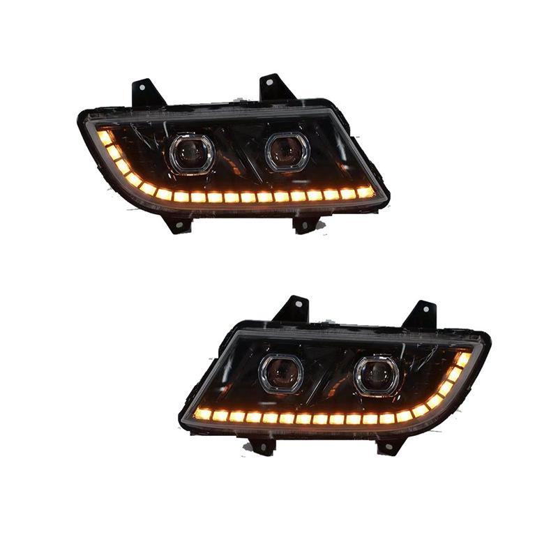 Dual-Lens Full-LED Laser Retrofitting Kit for Jiefang Xinhhanwei TianV HanV2.0 LongVH Headlights