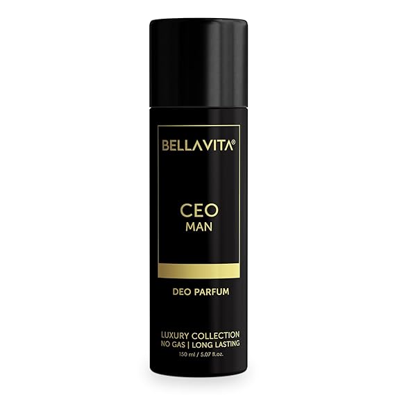 Luxury CEO MAN Body Perfume No Gas Deodorant | Office Wear Body Perfume Deo for Men Tonka, Agarwood | Premium & Luxury Fragrance For Men | 150 ML
