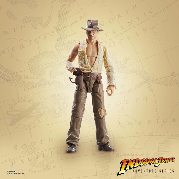 Hasbro indiana jones - F6066 - et Le Temple maudit, Figurine Adventure Series Indiana Jones (Temple maudit) de 15 cm