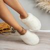 Fashion 2025 NEW Women's Thick Bottom Slippers Indoor Outdoor Wear Autumn Winter New Style Home Comfortable Cotton Slippers Head