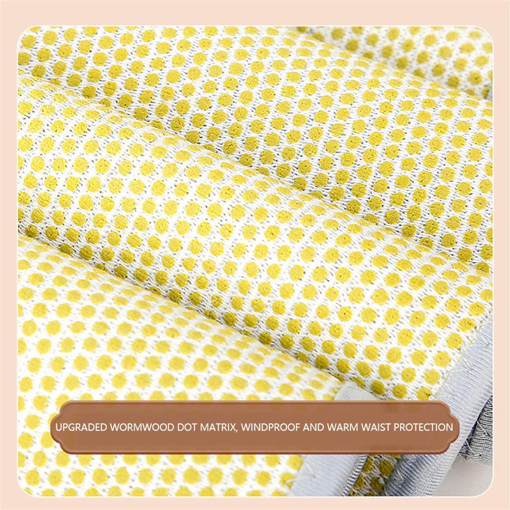 1Pcs Wormwood Heating Waist Protector Winter Elasticity Warming Waist Anti-Cold Warm Belly Lumbar Acupuncture Waist Protector Unisex