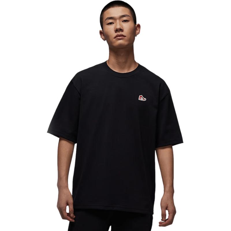 

Jordan BRAND Men s Athletic Shoe Patch T-Shirt HJ2327-010 M