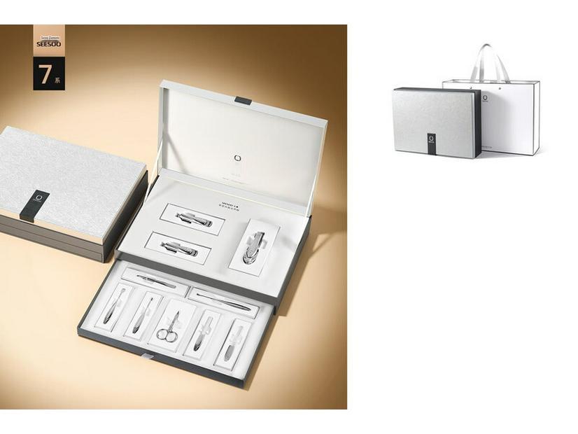 SEESOO Luxury 10-Piece Manicure Set