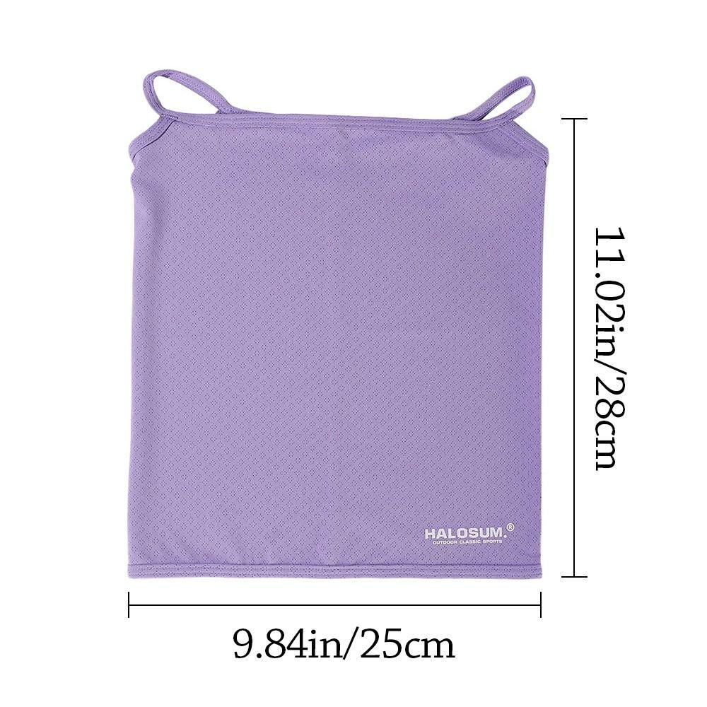 Ice Silk Mesh Face Cover Sun UV Protection Cool Tube Scarf Fashion Bike Motorcycle Mask  Hiking