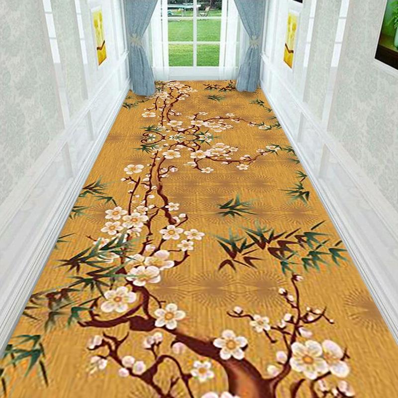 Kreativer 3D-Gartenblumenteppich für Wohnzimmer, Schlafzimmer, Bodenmatte, moderner Blumendruck, Flurteppich, Bodentürmatte