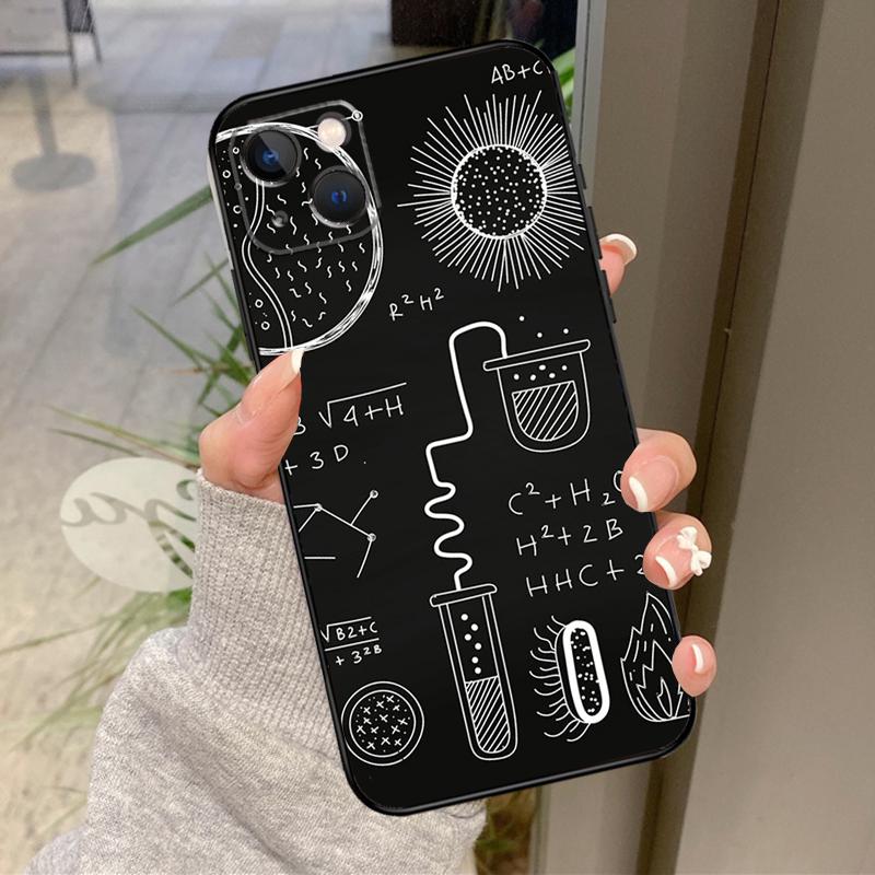 Science Biology Laboratory Case For iPhone 17 Pro Max 16 15 13 12 11 14 Pro Max Plus 13 12 Mini 16e 17 Air Back Cover