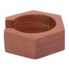 Solid Wood Coffee Paper Filter Holder Polished Surface Coffee Filter Paper Organizer  Home Use