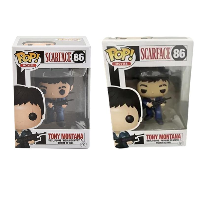 Pop Tony Montana Actionfigur Scarface Spielzeug Mit Box Filmkollektion