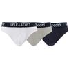Mens Branded Tape Briefs (Pack of 3)