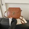 Chic Retro Saddle Bag 2023 Trendy Unique Design Women's Casual Shoulder Bag
