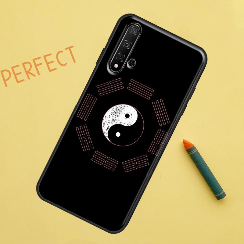 Acht Trigramme Taiji Yin Yang Für Huawei Nova 10 9 SE 11 Pro 12i 11i 8i Y60 Y70 Y90 Y61 Y91 Y72 Y73 P20 P40 P30 Lite Hülle