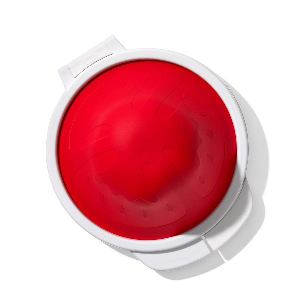 OXO Silikonowy Pojemnik do Przechowywania Żywności Wielokrotnego Użytku, Pomidorowy, Owijka, Ekologiczny