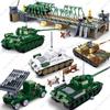 Schlacht um Iwo Jima Zweiter Weltkrieg ii Sets Militärfahrzeug Panzer Jagdflugzeug LKW Bausteine ww2 Armee Waffen Figur Steine