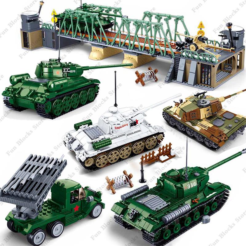 Schlacht um Iwo Jima Zweiter Weltkrieg ii Sets Militärfahrzeug Panzer Jagdflugzeug LKW Bausteine ww2 Armee Waffen Figur Steine