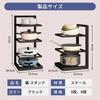 Pot Height Frying Pan Steel Storage Stainless Under Kitchen Pot Storage Pot Home Cabinet Restaurant Kitchen Supplies Pot and Frying Pan Organizer Rack
