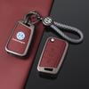 Für VOLKSWAGEN VW 3 Tasten Zinklegierung Auto Schlüsselhülle Abdeckung Schlüsselanhänger Für VW Volkswagen Golf 7 MK7 Tiguan MK2 Für SEAT Ateca Leon FR 2 I