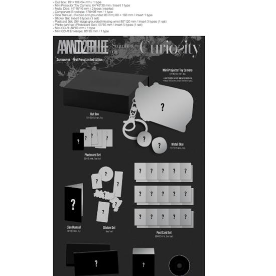 ?AND2BLE 1st Mini Album - Sequence 01 Curiosity (Curious ver.) -R 2026.05.26