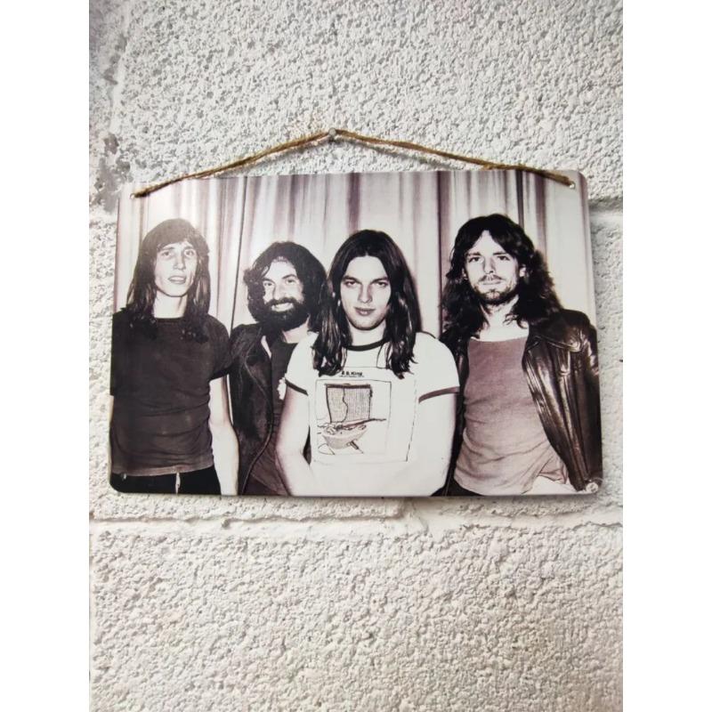 Pink Floyd Metal Poster, Guitarist Gift Wall Art 20x30cm