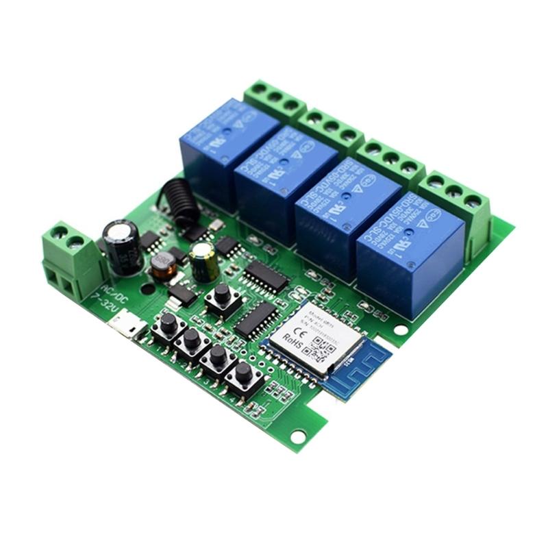 Remote Control Light es WiFi Wireless es Modules 7-32V 4CH WiFi Light es Garage oor Controller
