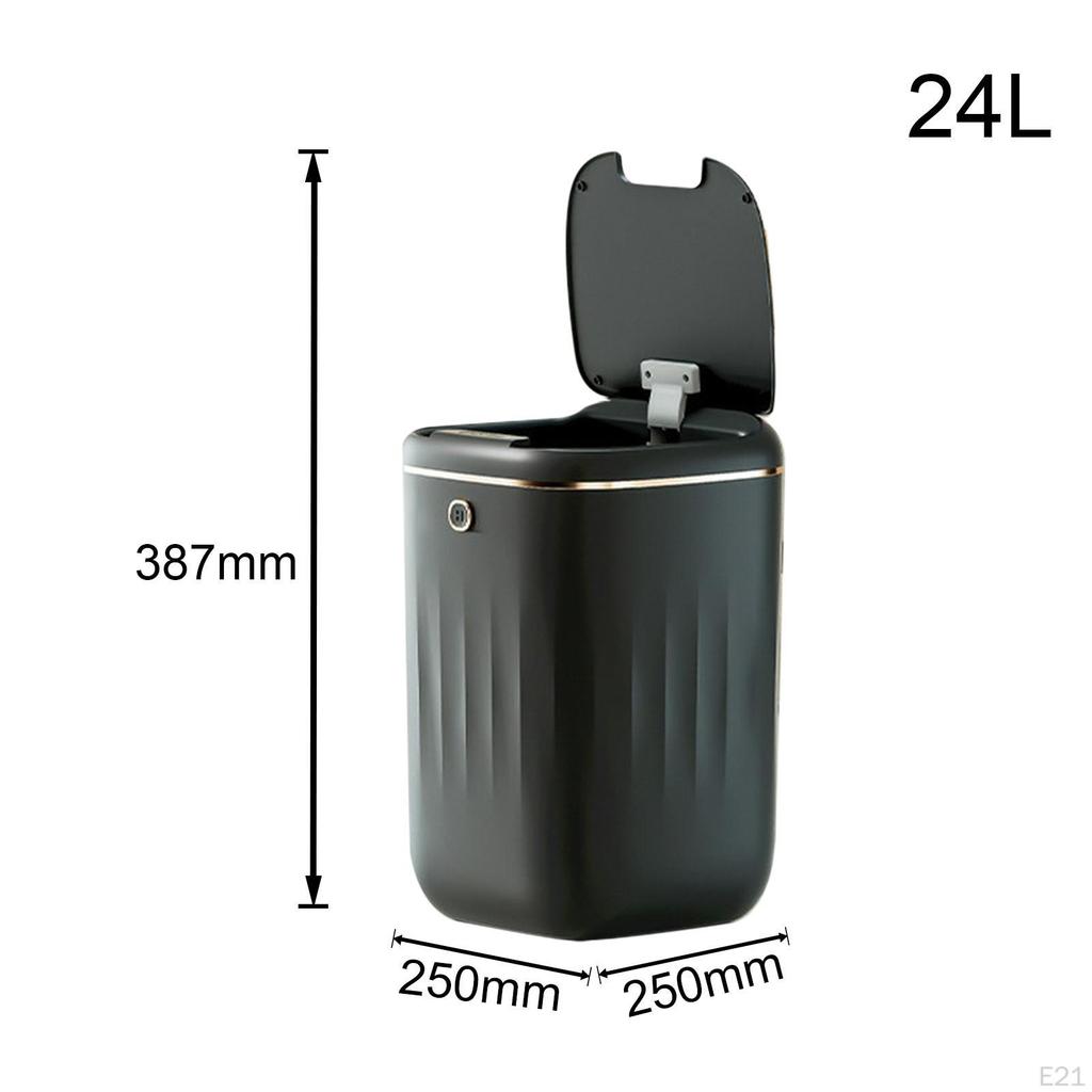 Automatic Garbage Can Touchless Container Bin Quiet with Lids Waterproof Bedroom