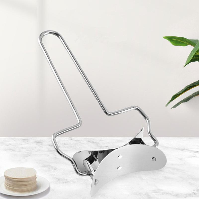 1 Stück Edelstahl Teigtaschenform Ausstecher Manuelle Teigkreisroller Maschine Teigtaschen Zubereitung DIY Handgemacht Kochwerkzeuge ZYF