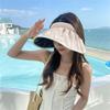 Summer Sun Visors Hat Women Visors Hat Women SunHat With Ponytail Hole Foldable