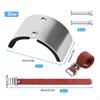 2 Pieces Stilt Leg Support Kit Adjustable Straps HeavyDuty Stilts for Drywallers,