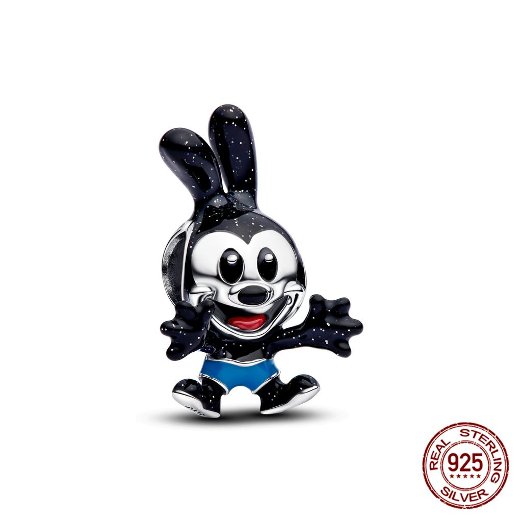 New  Mickey Minnie Beaded Marvel Lron Man Charms Plata De Leyoriginales Fit Bracelet Diy Jewelry Making Women'S Gift