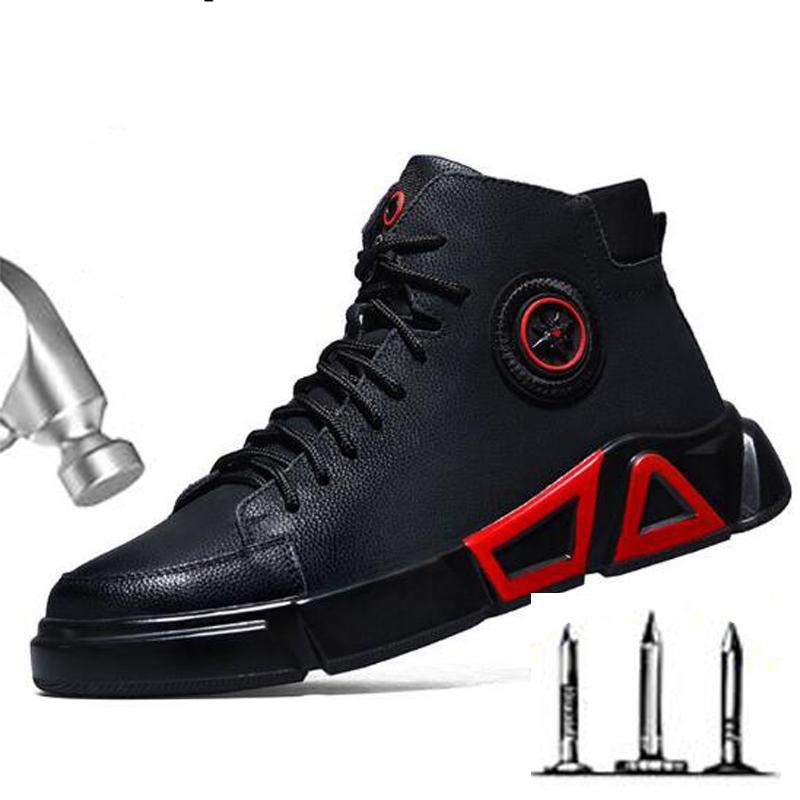 

High Quality Work Safety Boots Men Plush Warm Boots Indestructible Safety Shoes Men Work Boots Waterproof Work Shoes Male M303 46